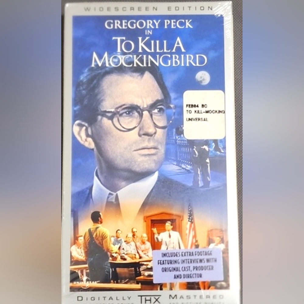To Kill A Mockingbird VHS Tape Movie